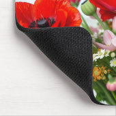 Elegante Admin-dag Florale Bedankje Ontwerp Muismat (Hoek)