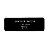 Elegante Adresetiketten Etiket (Voorkant)