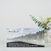 Elegante adreswijziging Aangepaste fotokaart Aankondiging (Staand voorkant)