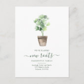 Elegante adreswijziging aankondigingskaart (Voorkant)