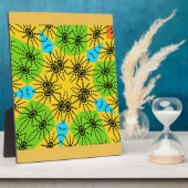 Elegante Afrikaanse Spider Motief vector art print Fotoplaat (Zijkant)