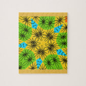 Elegante Afrikaanse Spider Motief vector art print Legpuzzel (Verticaal)