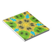 Elegante Afrikaanse Spider Motief vector art print Notitieblok (Schuin)