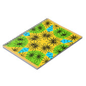 Elegante Afrikaanse Spider Motief vector art print Notitieboek (Linkerzijde)