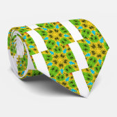 Elegante Afrikaanse Spider Motief vector art print Stropdas (Opgerold)