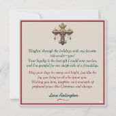 Elegante Afro-Amerikaanse Vitiligo Beauty Kerstmis (Achterkant)