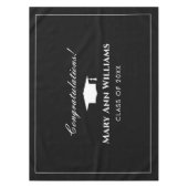 Elegante afstudeerfeesttafelkleed voor afstuderen tafelkleed (Voorkant)