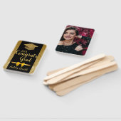 elegante afstudeerhandventilator handwaaier (Niet-gemonteerd)