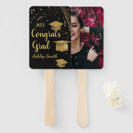 elegante afstudeerhandventilator handwaaier