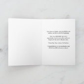 Elegante Afstudeerkaart Kaart (Binnen)