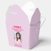 Elegante Afstuderen foto Bedankdoosjes (Geopend)