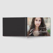 Elegante Afstuderen foto Gastenboek (Volledig)