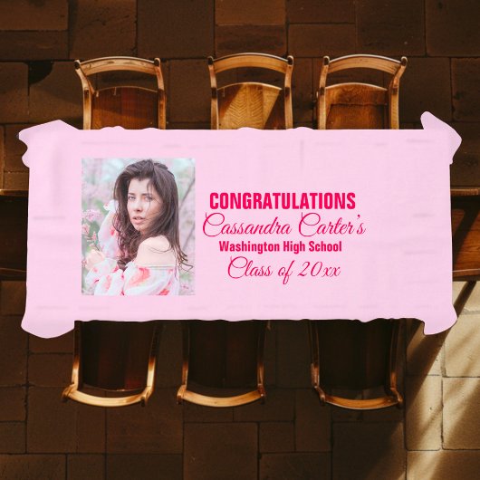 Elegante Afstuderen foto Tafelkleed