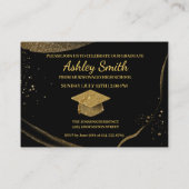 elegante Afstuderen  Informatiekaartje (Achterkant)