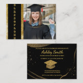 elegante Afstuderen  Informatiekaartje (Voorkant / Achterkant)