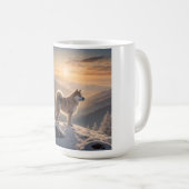 Elegante Akita Coffee Mok (Voorkant rechts)