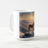 Elegante Akita Coffee Mok (Voorkant links)