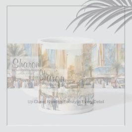 Elegante Al-Olaya District Riyadh Koffiemok Grote Koffiekop
