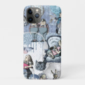 Elegante Alice in Wonderland Blue Case-Mate iPhone Case (Achterkant)
