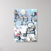 Elegante Alice in Wonderland Canvas Afdruk (Voorkant)