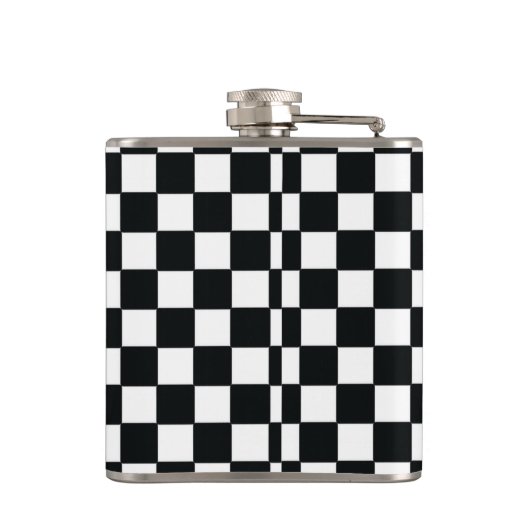 Elegante Alice in Wonderland Konijn Heupfles (Achterkant)