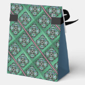 Elegante Allure Inpakpapier-MVB Design 1 Bedankdoosjes (Achterkant)