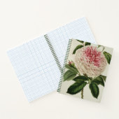 Elegante Alte Vintage Rose Blume Notitieboek (Binnen)