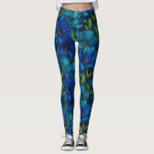 Elegante Amaryllis Bloem Actieve Kleding Leggings (Voorkant)