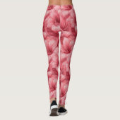 Elegante Amaryllis Bloemblad Actieve Hardloopleggi Leggings (Achterkant)