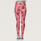 Elegante Amaryllis Bloemblad Actieve Hardloopleggi Leggings (Voorkant)