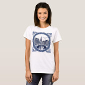 Elegante Amsterdam Souvenir T-shirt (Voorkant volledig)