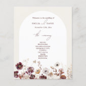 Elegante Anemone Arch Wedding (Voorkant)