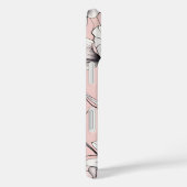 Elegante Anemone Bloemen Custom Naam Case-Mate iPhone Case (Achterkant / Rechts)