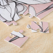 Elegante Anemone Floral Legpuzzel (Zijkant)