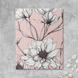 Elegante Anemoon Bloemstuk Legpuzzel