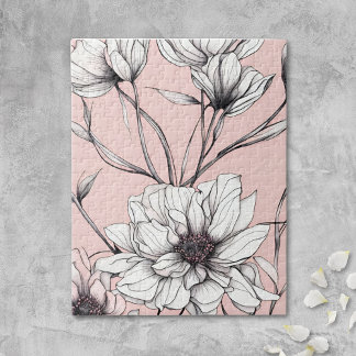 Elegante Anemoon Bloemstuk Legpuzzel