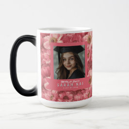 Elegante Anemoonprint Moeder Afstudeercadeau Magische Mok