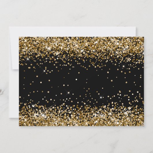 Elegante Angel Christmas Family Dinner Party Kaart (Achterkant)