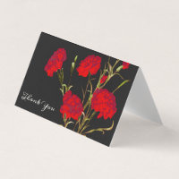 elegante anjers Floral Hartelijk dank