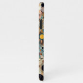 Elegante Antiek Art Nouveau stijl Bloemenstijl iPhone Hoesje (Rechterkant)