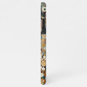 Elegante Antiek Art Nouveau stijl Bloemenstijl iPhone Hoesje (Linkerkant)