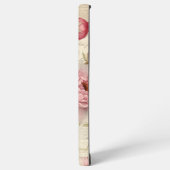 Elegante Antiek Franse bloemencollage Samsung Galaxy Hoesje (Linkerkant)