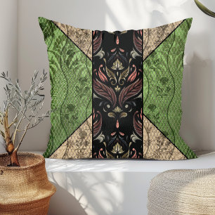 Elegante Antiek geïnspireerde  bloem Kussen