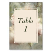 Elegante Antiek Rozen Zacht Roze Waterverf bruilof Kaart (Voorkant)