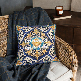 Elegante Antiek Tegel Retirement Gifts voor Moeder Kussen