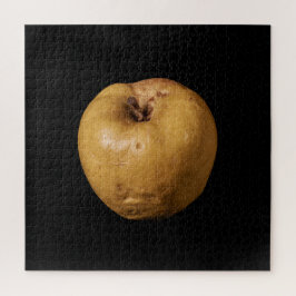 Elegante appelcollectie op zwart legpuzzel