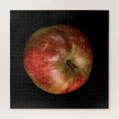 Elegante Appelcollectie op Zwart Legpuzzel (Horizontaal)