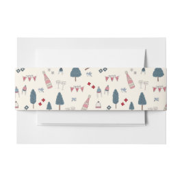 Elegante Apres Ski Bachelorette Berg Weekend Uitnodigingen Wikkel