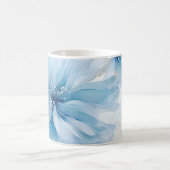 Elegante Aquarelle Bloesem Waterverf Koffiemok (Center)