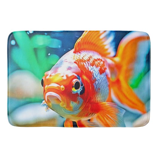 Elegante aquarium huisdier vis badmat (Voorkant)